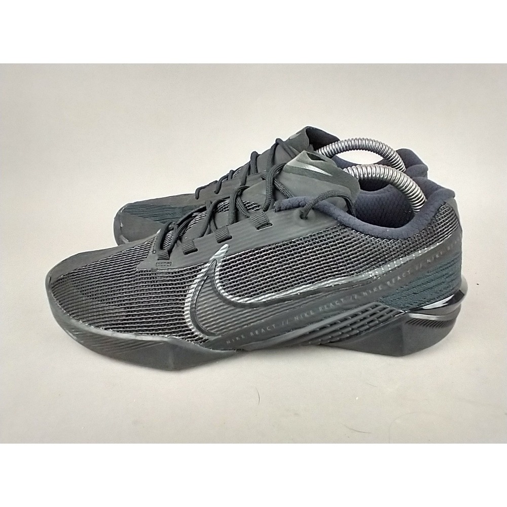 Nike React Metcon Turbo Mens Black Training Shoes CT1243-002 Size 9 - Picture 3 of 15